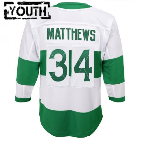 Kinder Eishockey Toronto Maple Leafs Toronto St. Patricks Trikot Auston Matthew 34 Weiß Vintage Authentic